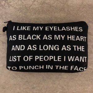 3/$12 Cosmetic Pouch NWOT